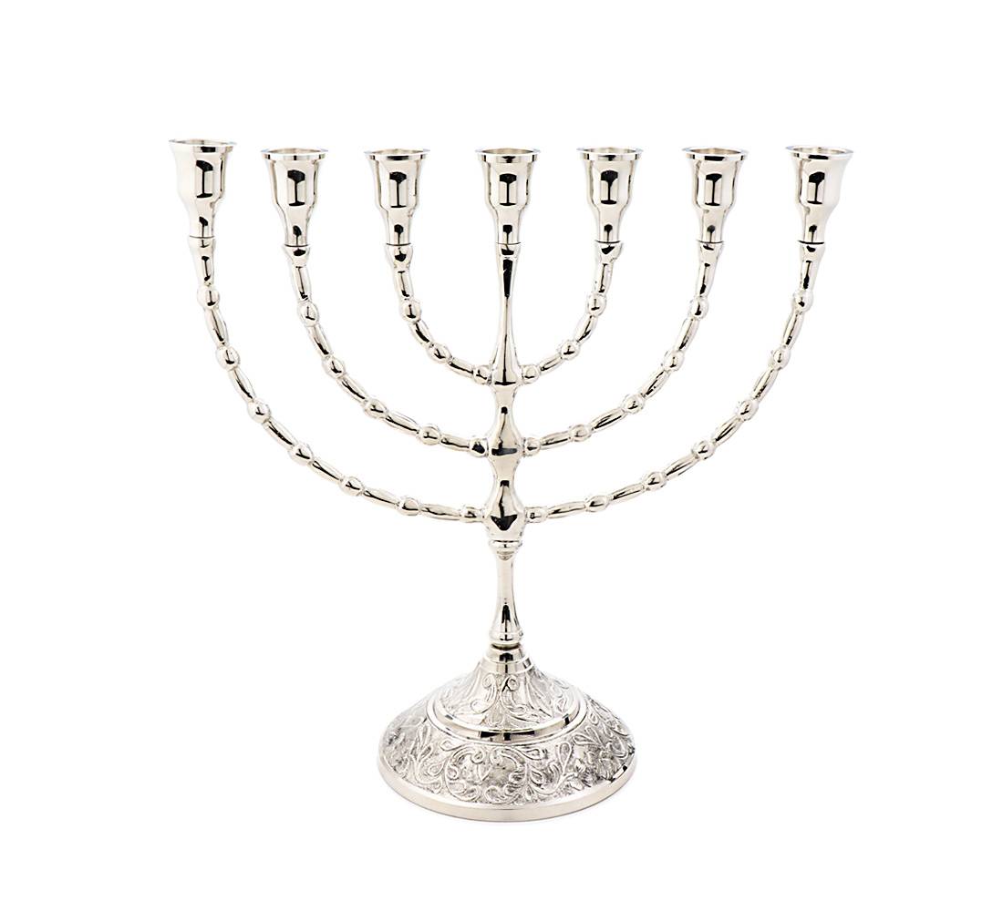 Menora Messing Handarbeit Kerzenständer Menorah Менора Ручная Работа - Bild 9 von 13