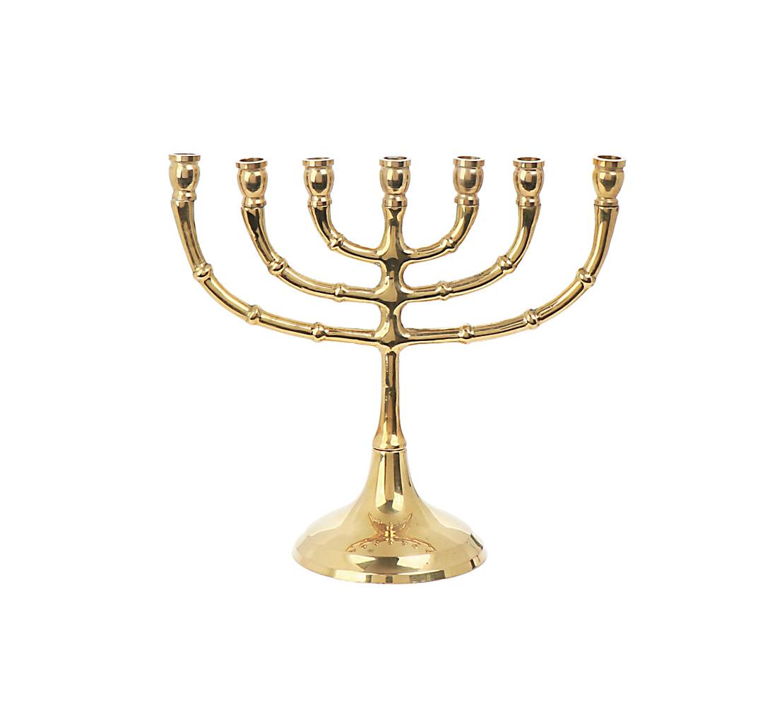 Menora Messing Handarbeit Kerzenständer Menorah Менора Ручная Работа - Bild 11 von 13