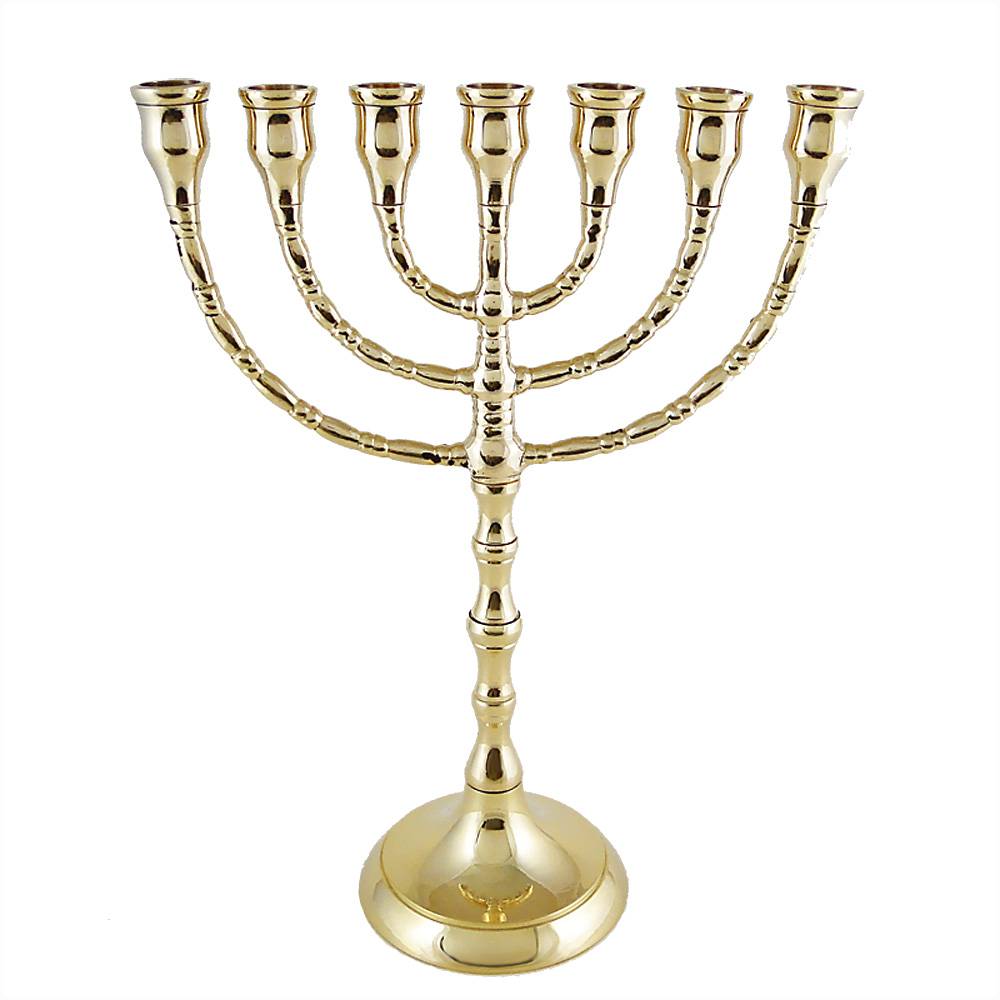 Menora Messing Handarbeit Kerzenständer Menorah Менора Ручная Работа - Bild 4 von 13